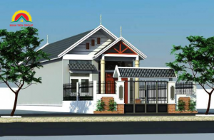 chi phí xây nhà cấp 4 mái thái