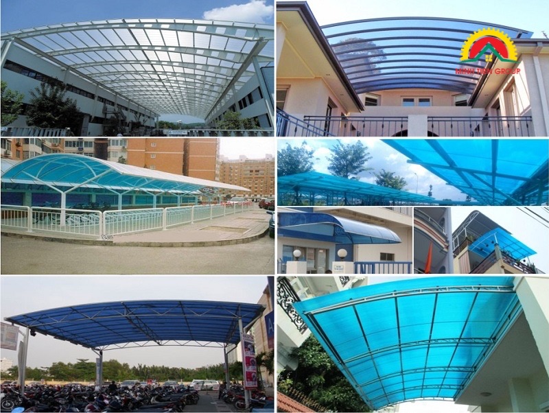 Tấm lợp màu xanh hồ (Green Blue)