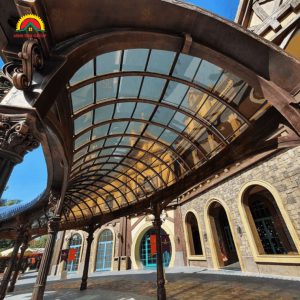 tấm poly màu trà