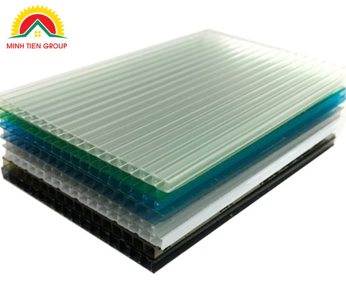 Tấm lấy sáng polycarbonate rỗng ruột