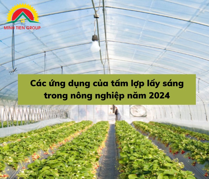 tấm lợp lấy sáng trong nông nghiệp