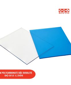 [PHỔ THÔNG] TẤM POLYCARBONATE DURALITE DẠNG ĐẶC 1.3MM
