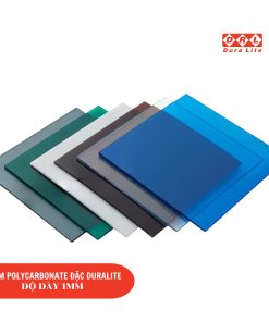 Tấm Polycarbonate đặc ruột 1.1mm DuraLite phổ thông