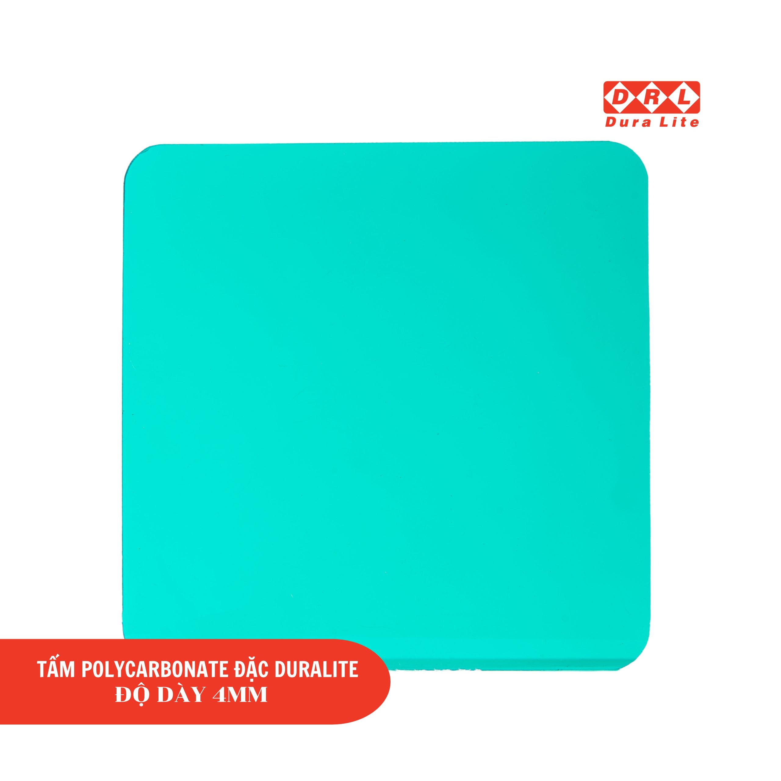 Tấm Polycarbonate đặc ruột 4mm Duralite phổ thông