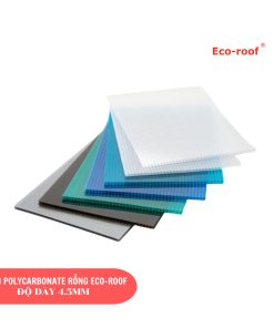 [PHỔ THÔNG] TẤM POLYCARBONATE ECO-ROOF DẠNG RỖNG 4.5MM