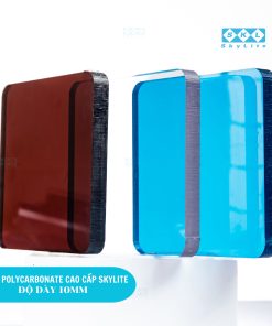 Tấm Polycarbonate đặc ruột 10mm Skylite cao cấp