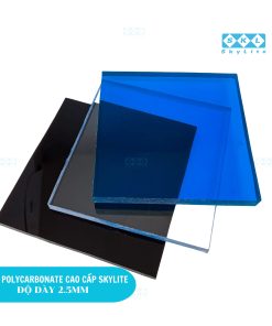 Tấm Polycarbonate đặc ruột 2.5mm Skylite cao cấp