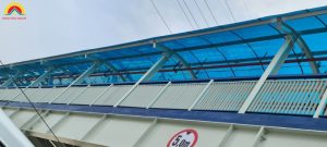 Thi công dự án xây dựng tấm lợp lấy sáng Công trình xây dựng Cầu Hành Bộ tỉnh Bắc Ninh