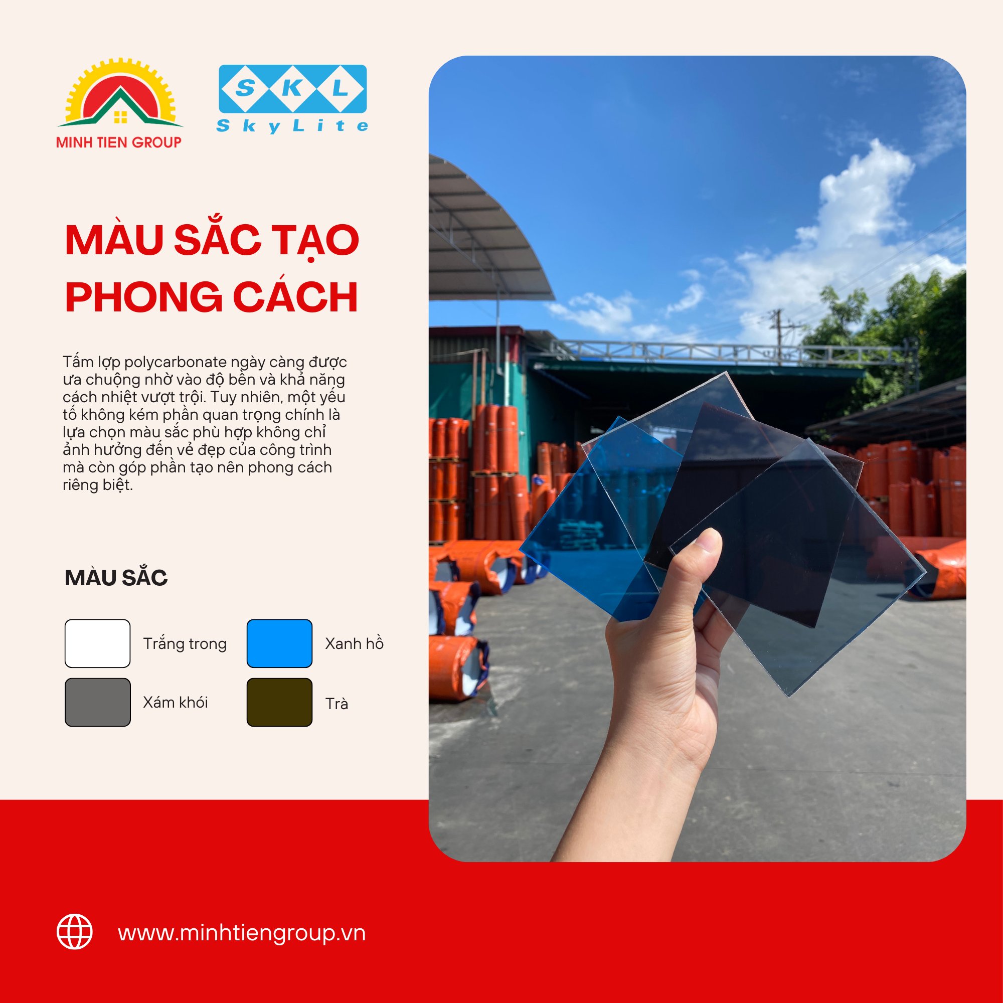 tấm poly lấy sáng