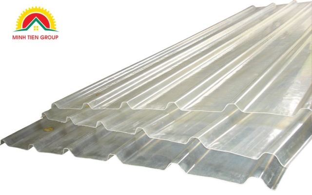 Tấm lợp lấy sáng composite (sợi thủy tinh)