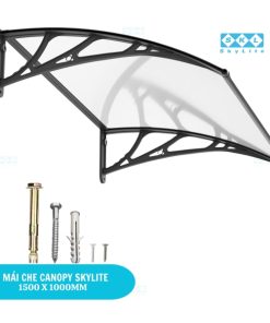 Mái hiên CANOPY lấy sáng 1500x1000mm
