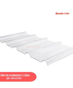 [Phổ thông] Tấm Polycarbonate 5 sóng