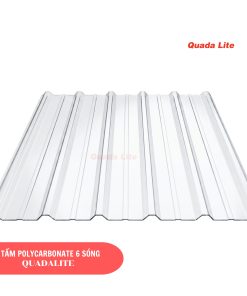 [Phổ thông] Tấm Polycarbonate 6 sóng