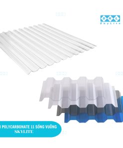 [Cao cấp] Tấm Polycarbonate 11 sóng