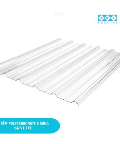[CAO CẤP] TẤM POLYCARBONATE 6 SÓNG