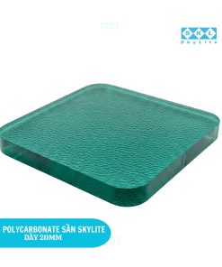[CAO CẤP] TẤM POLYCARBONATE DẠNG SẦN DÀY 20MM